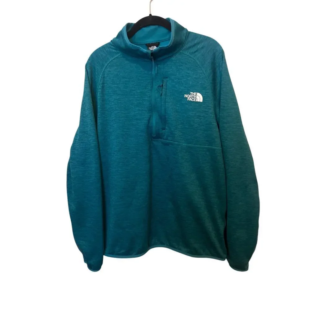 THE NORTH FACE MENS CANYONLANDS 1/2 ZIP PULLOVER FLEECE OUTDOOR JACKET SIZE L